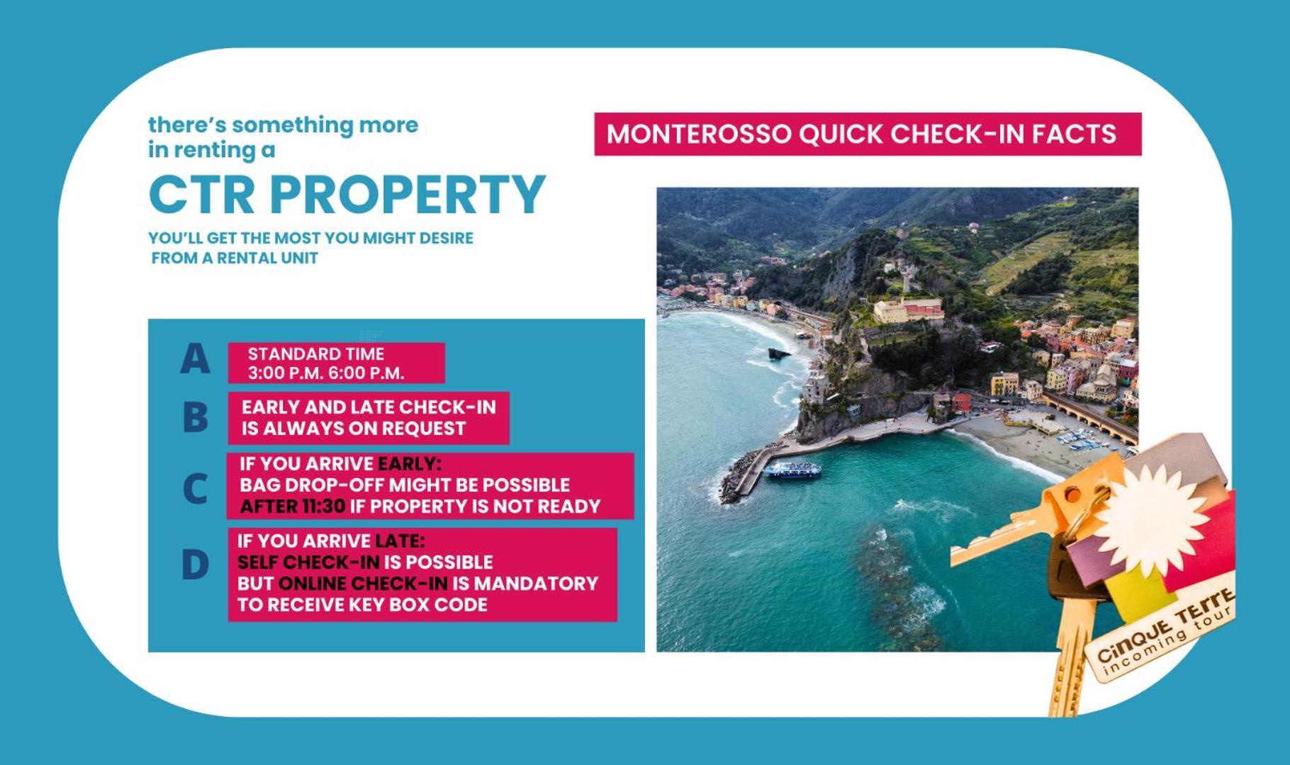 Giaella Sea View Apartment Monterosso al Mare Buitenkant foto